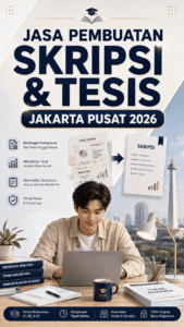 Jasa pembuatan skripsi dan tesis di Jakarta Pusat